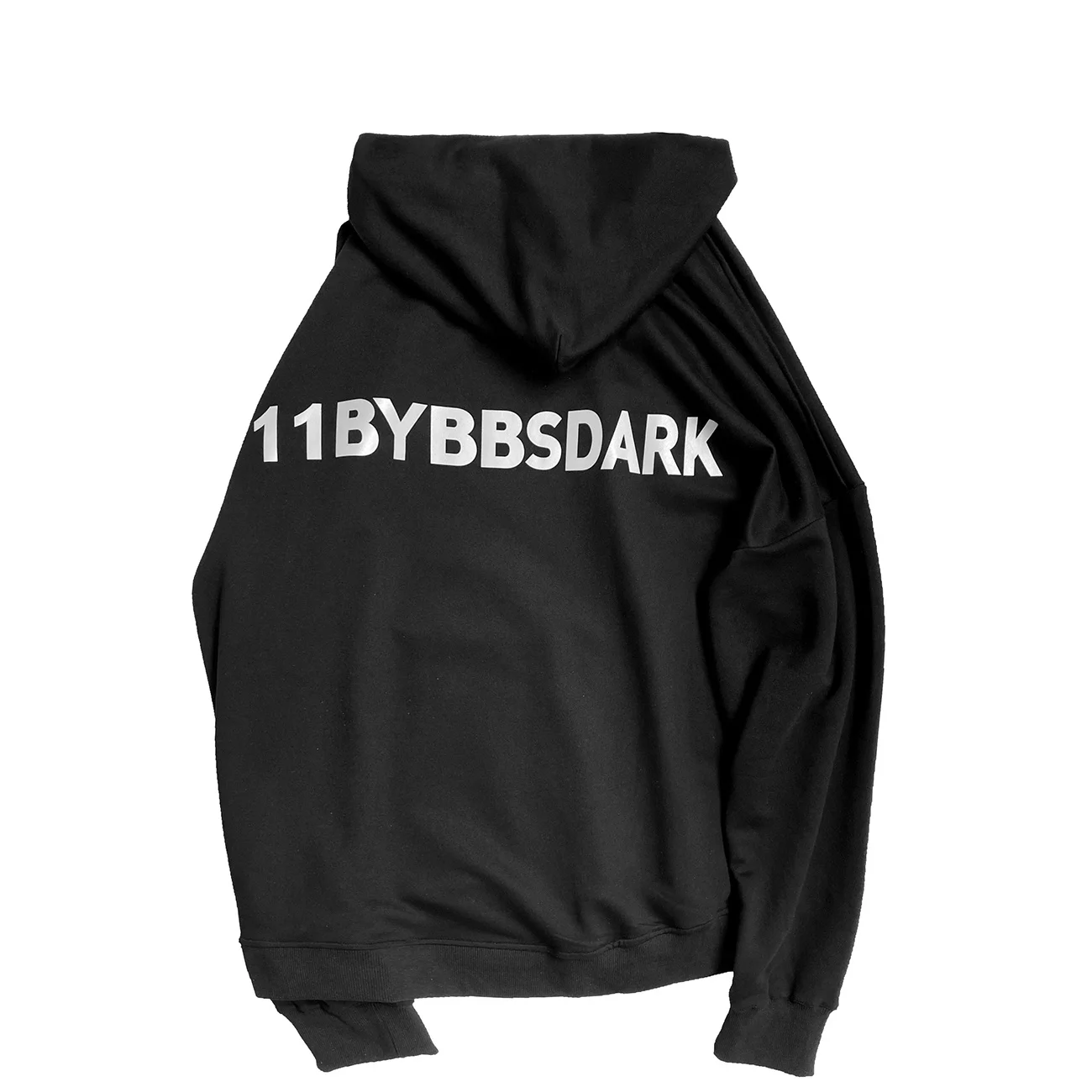 Hoodie Harajuku Männer Reflektierende Print Street Hoodie Sweatshirt Mann Taktische Funktion Baumwolle Pullover Techwear