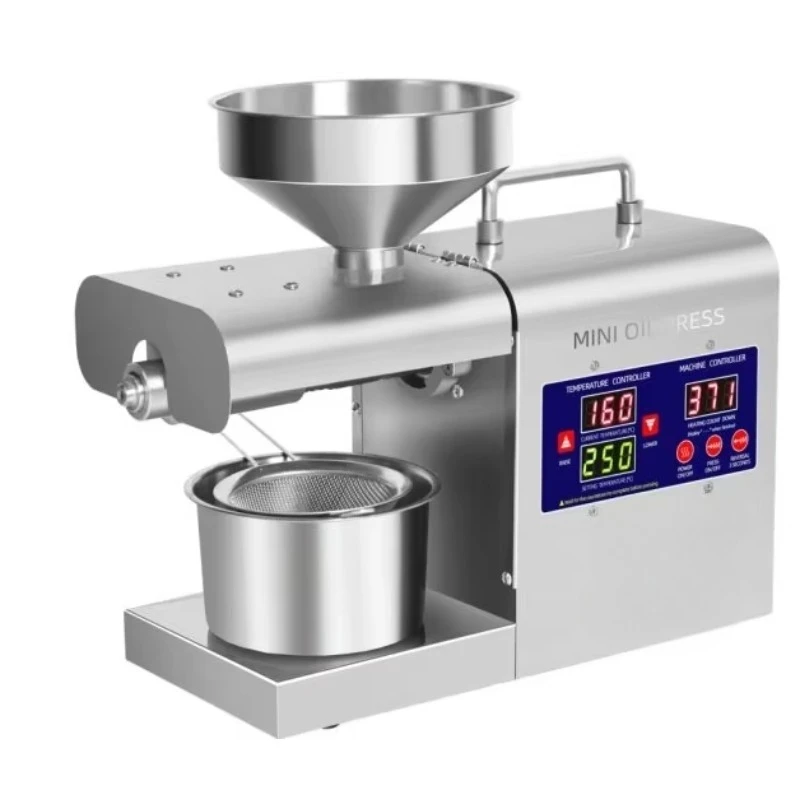 

Gorek Technologies Portable Semi-Automatic Cold Press Extractor 304# Food Grade Stainless Steel 600W 0.8HP DC Motor 220/110V