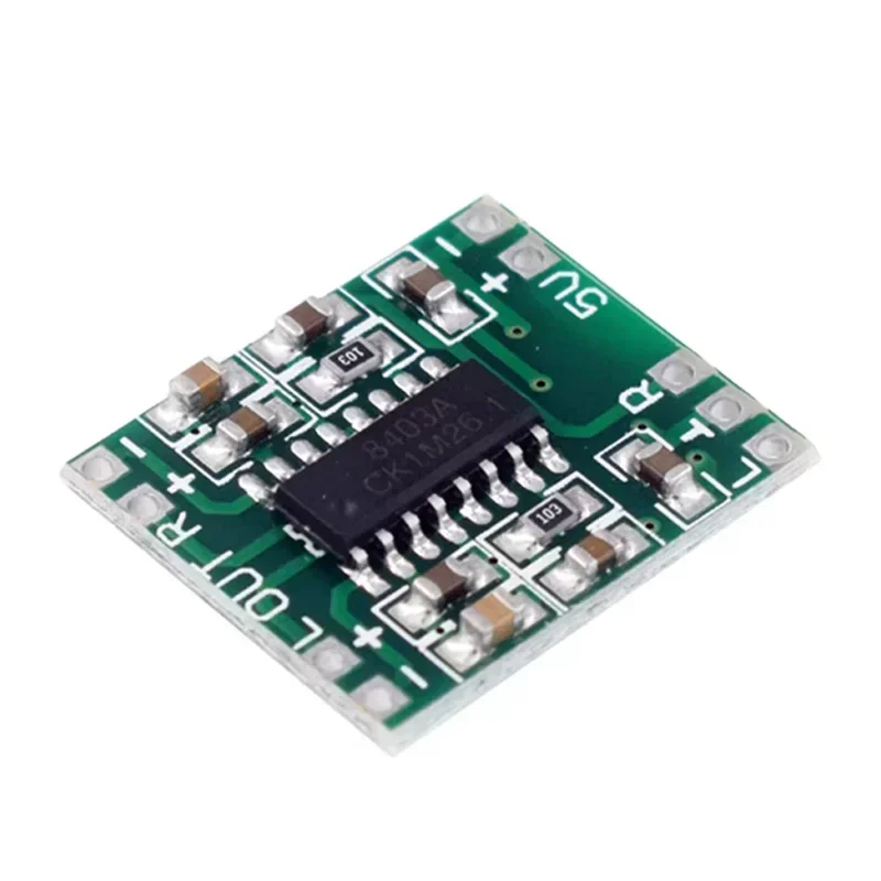 

NEW PAM8403 power amplifier board high efficiency 2.55V ultra-miniature digital power amplifier board 2*3W