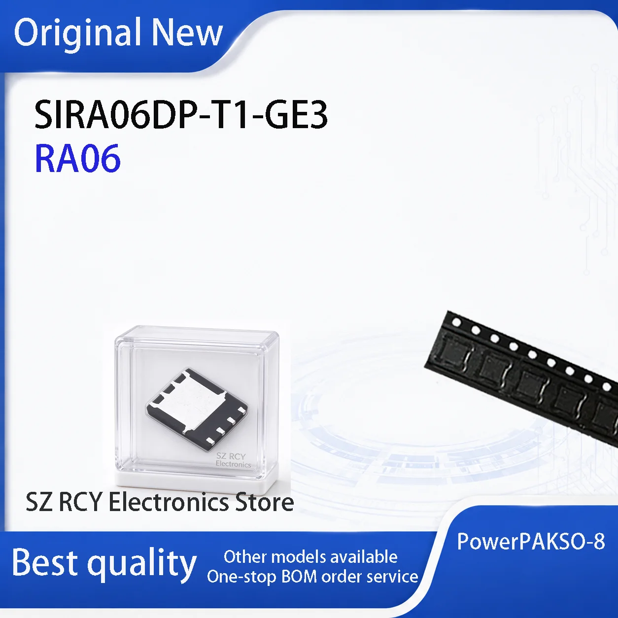 (5-100 PCS)NEW SIRA06DP-T1-GE3 SIRA06DP SIRA06 RA06 DFN5x6 MOSFET IC Chip electronic