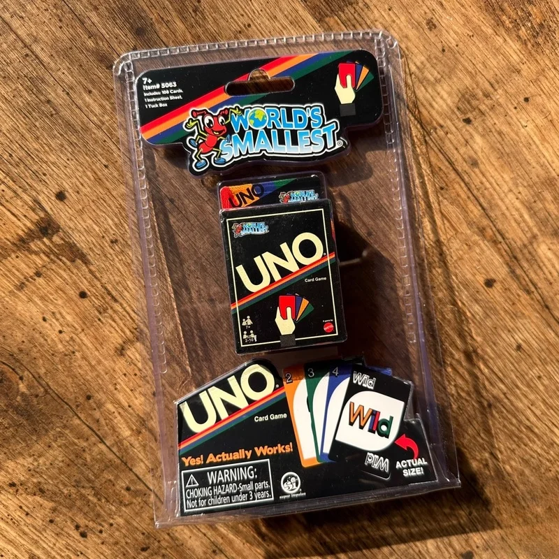 Tiny Uno: La Versione Miniatuurizzata del Classico Gioco di Carte che Ha Rivoluzionato i Momenti di Intrattenimento