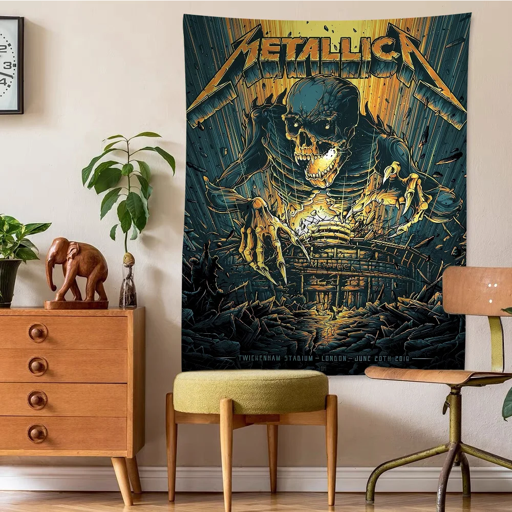 Band M-METALLICA Cool Pillowcase Toon Gift Cushion Cover Bedroom Home Sofa Chair Seat Decor Pillow Case