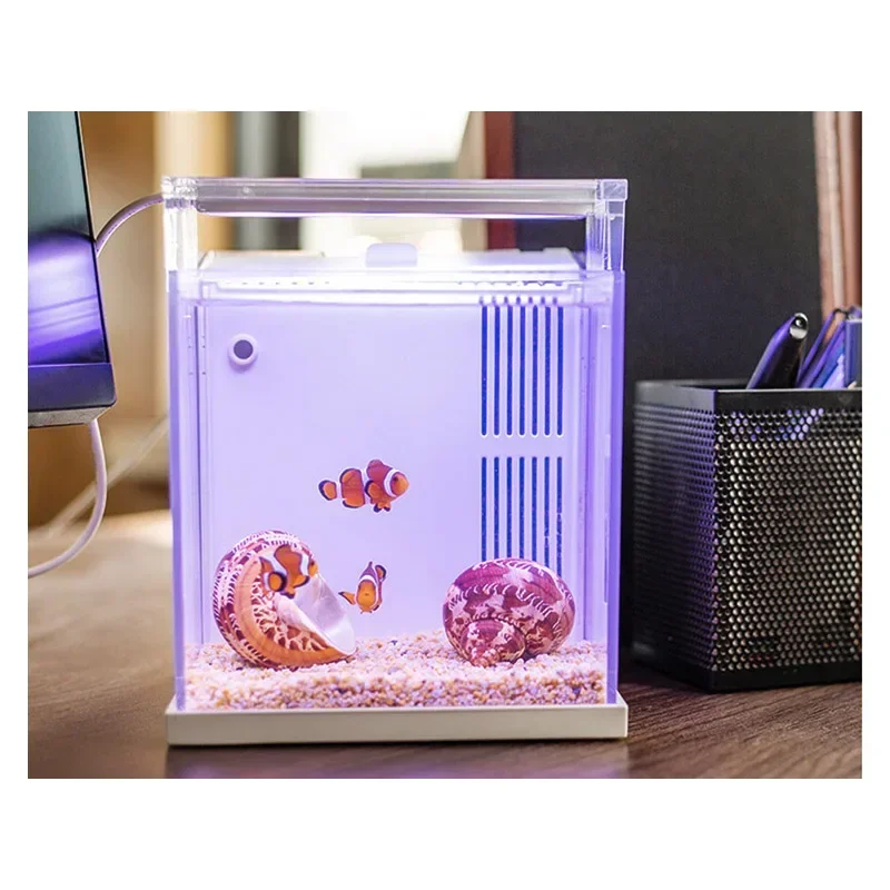 

Desktop Fish Tank BL-150C Back Filter Aquarium Freshwater Seawater Version