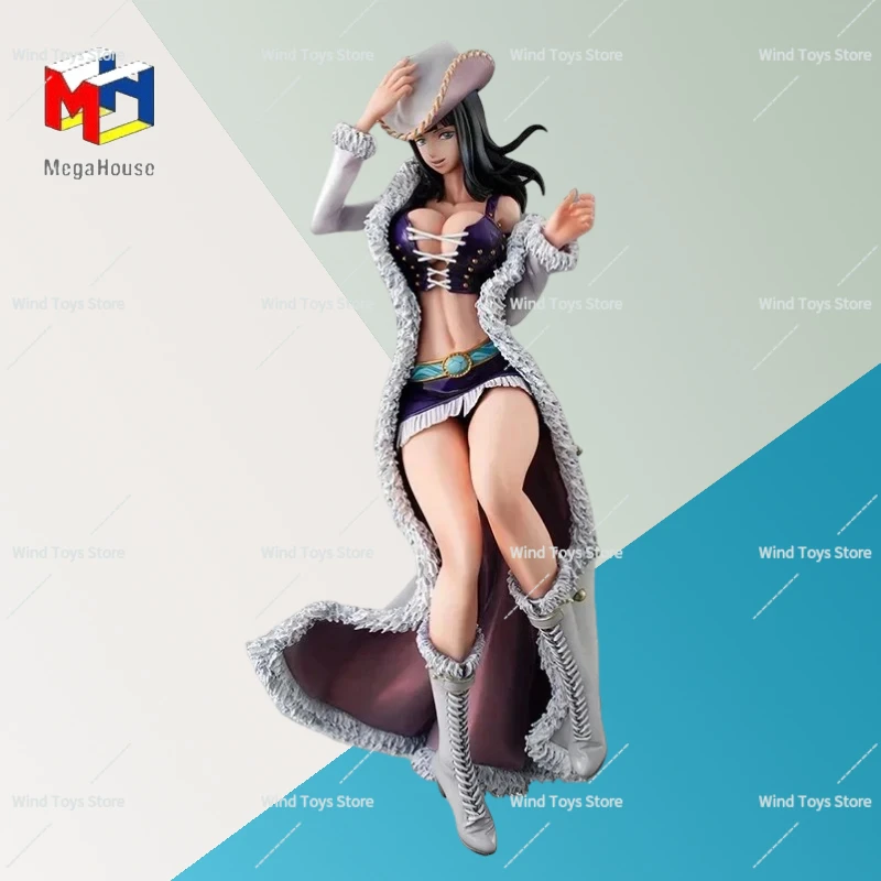 Mega House Pop Action Figures di Un Nico Robin Piece Riproduzione in PVC Memorie Giocattoli da collezione 24 cm