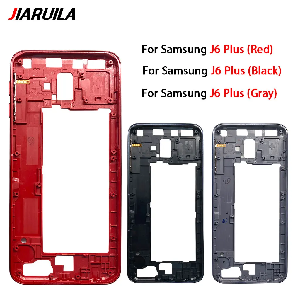 Middle Frame For Samsung J6 Plus M52 5G Middle Frame Housing Bezel Repair Parts Front Bezel Replacement Parts