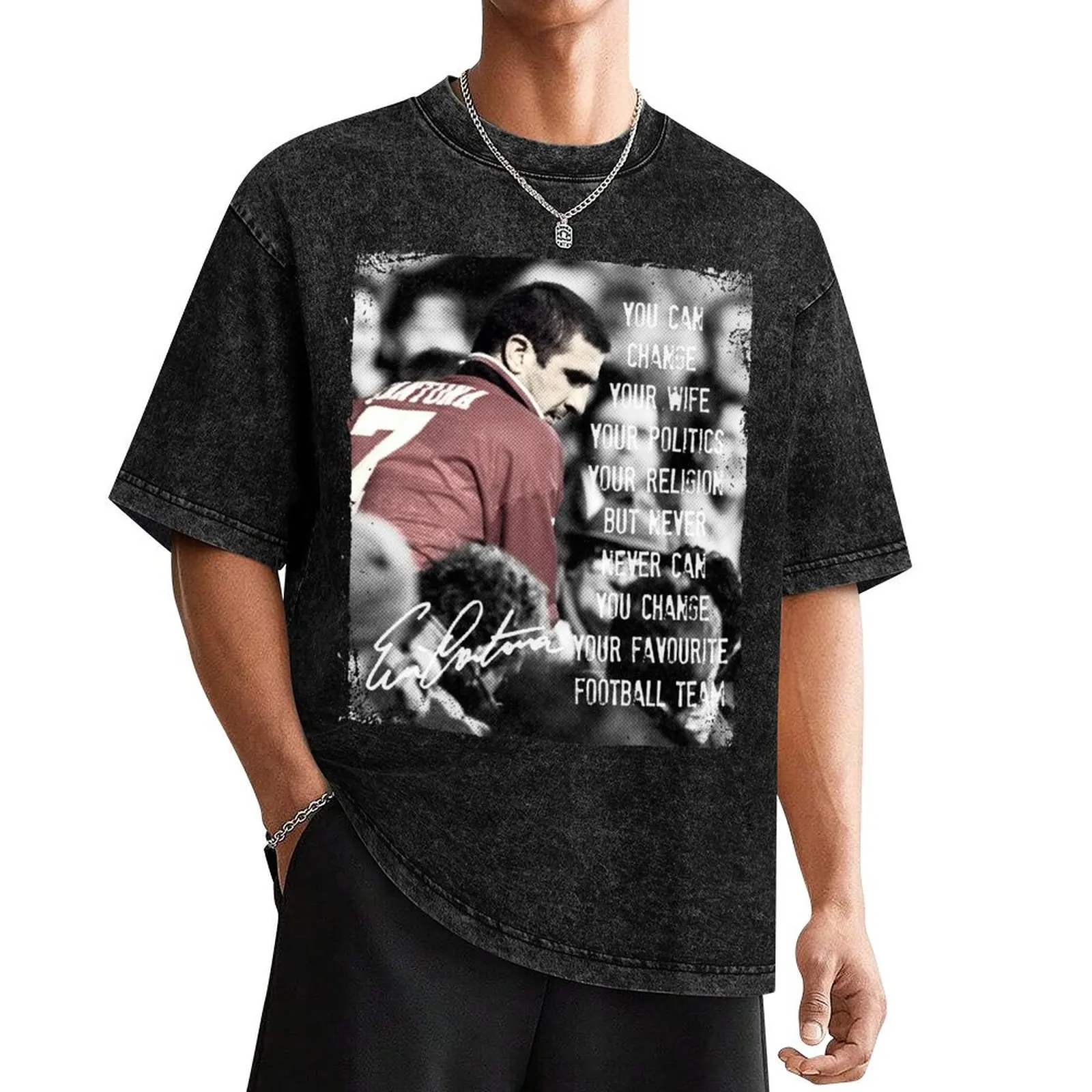 Eric Cantona T-Shirt football t shirt cute tops Men's t-shirts