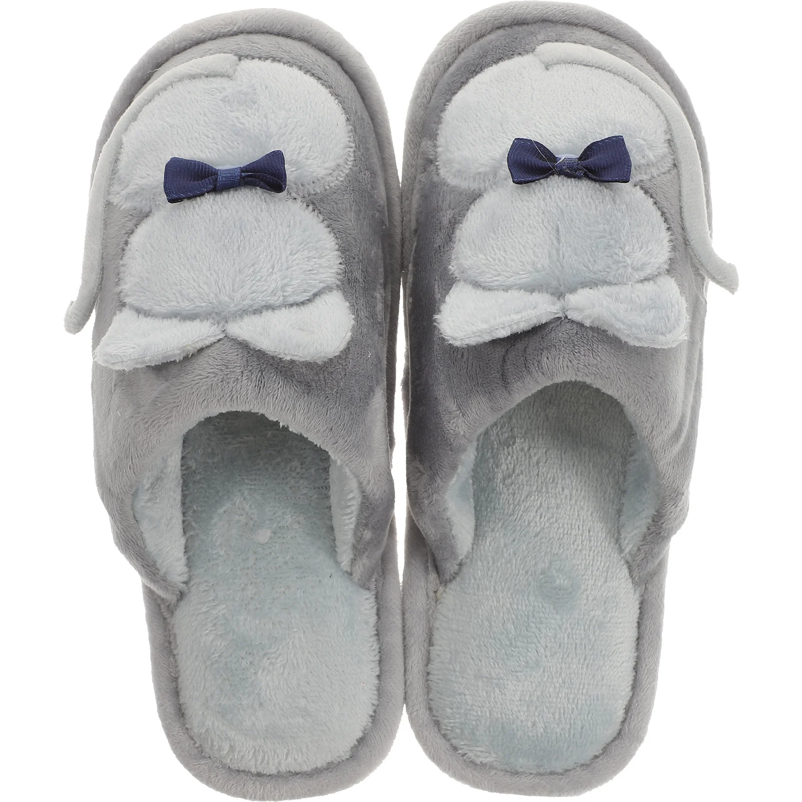 

Тапочки теплой формы, внутренняя длина 21 см, размер 21, коричневые противоскользящие бесшумные тапочки для девочек и мальчиков, домашние хлопковые тапочки