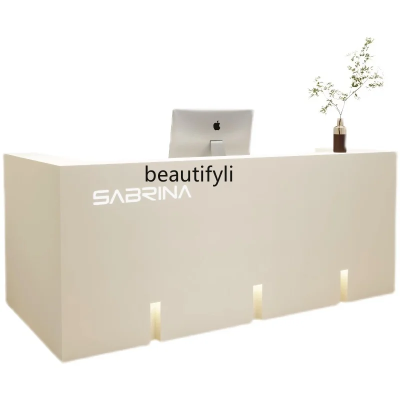 

Company Paint Beauty Salon Hotel Service Desk Reception Desk Bar Counter Reception Table Cashier