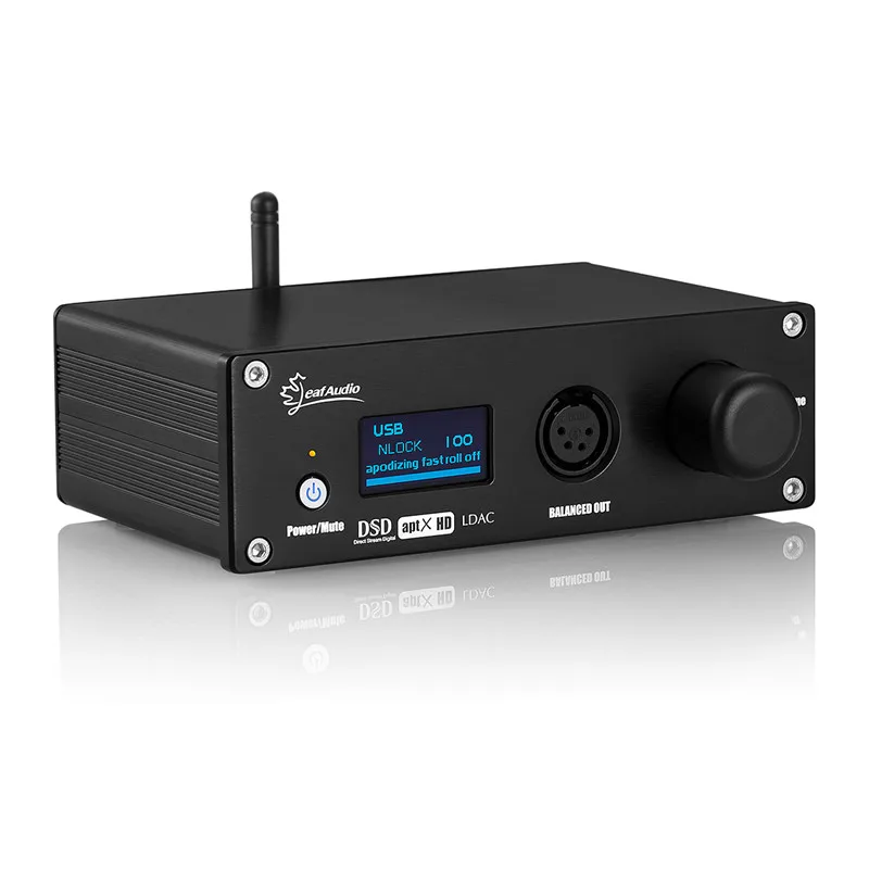 듀얼 디코더 CSR8675 BT 5.0 리시버 XMOS USB DAC S/PDIF 동축 TOSLINK 광학 IIS 디지털 아날로그 변환기, 9038Q2M