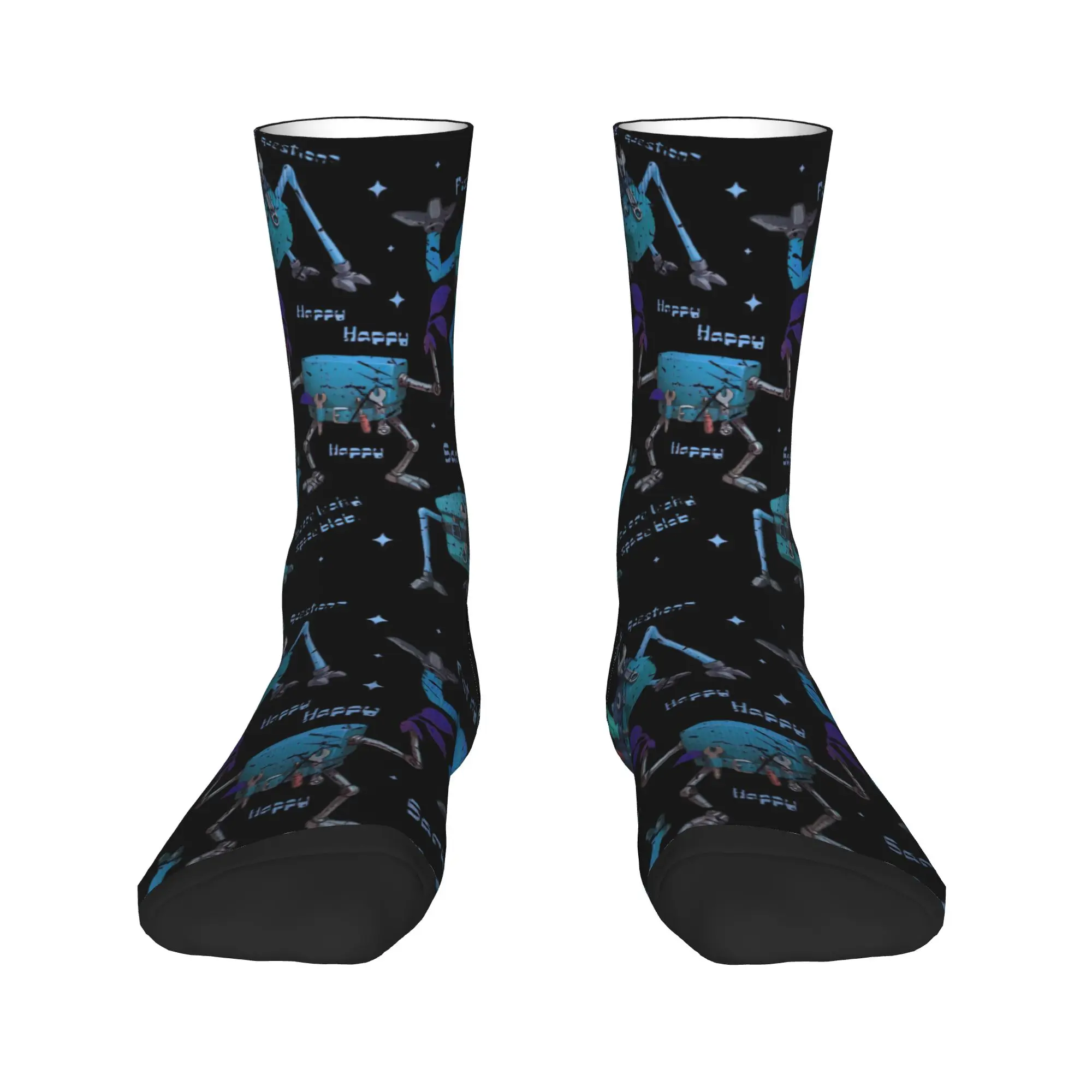 Amaze Vintage Project Hail Mary Socks Autumn  Stockings Gothic Men's Comfortable Socks Graphic Running Sports Anti Sweat Socks