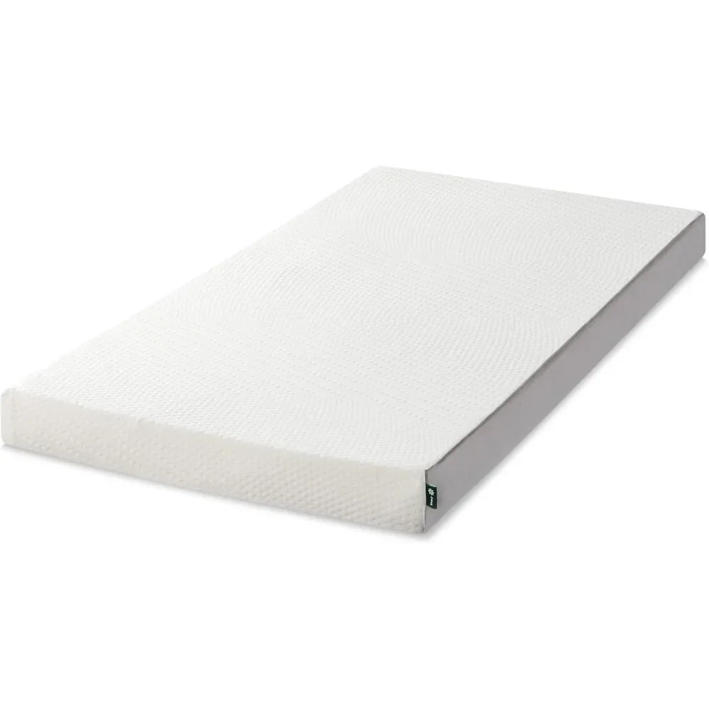 Matelas de lit superposé. Matelas de lit en mousse classique Cooling Essential, jumeau, blanc, 75 po L x 39 po W x 5 po Th