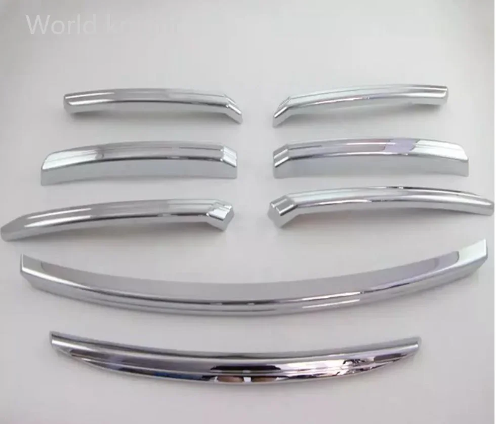 9pcs/set ABS CHROME FRONT GRILL GRILLE COVER TRIM GUARD MOLDING ACCESSORIES FIT FOR 2015 2016 MAZDA CX-5 CX5