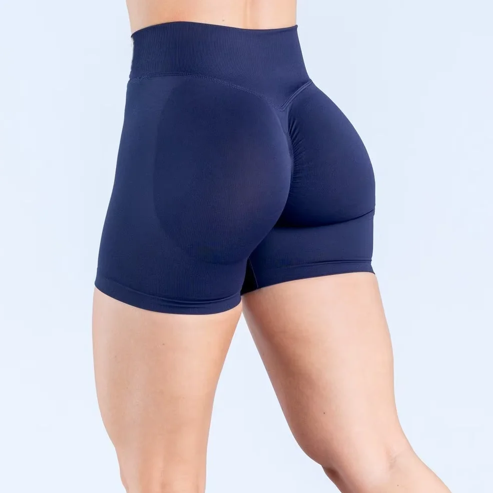 BLAZEMOVE Pantaloncini dinamici Palestra Fitness Allenamento Abbigliamento Pilates Pantaloncini sportivi Vita alta Senza cuciture Pantaloni in tre parti Pantaloncini da yoga