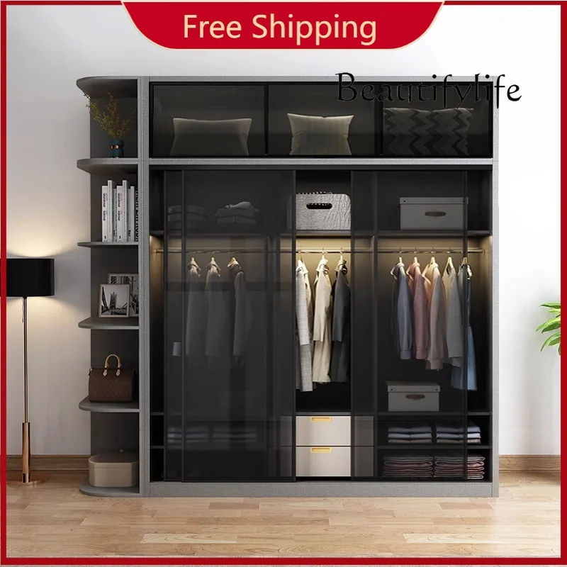 

R Shelf Storage Organizer Wardrobe Luxury Queen Hotel Cheap Dressers Wardrobe Living Room Guarda Roupa Casal Furniture Home