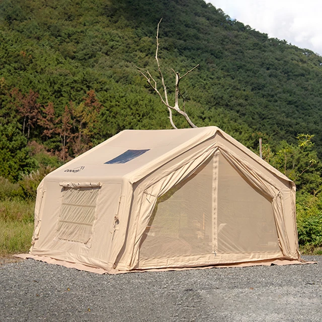 Coody 10.0 Air Tent-Beige Air Camping Beach Inflatable Tent With UV Protection Outdoor Glamping TentATV&UTV