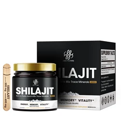 High Potency Shilajit Resin for Men & Women for Energy Boost & Immune Support, Muscle Recovery, 50%+ Fulvic Acid with Lab Test