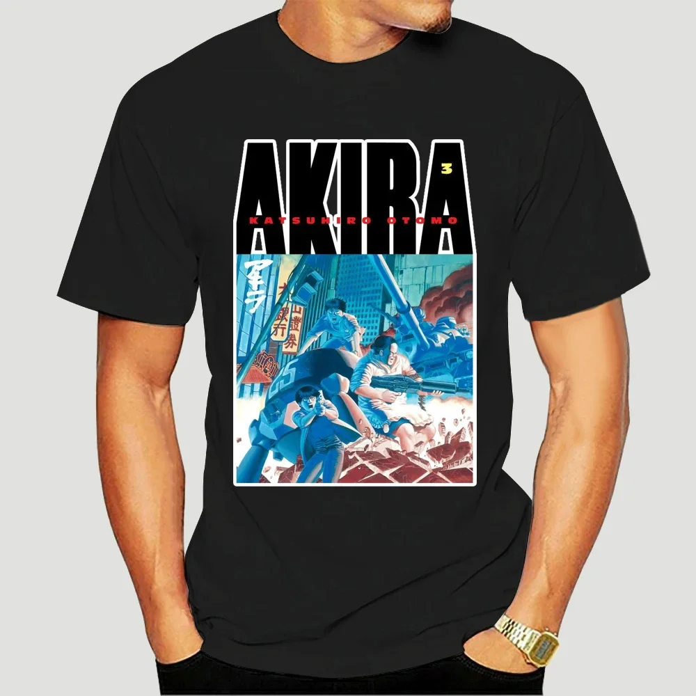 Akira t-shirt 1988 naturale V7 Manga K.Otomo Tokyo 100% cotone taglie S 5Xl 3832X