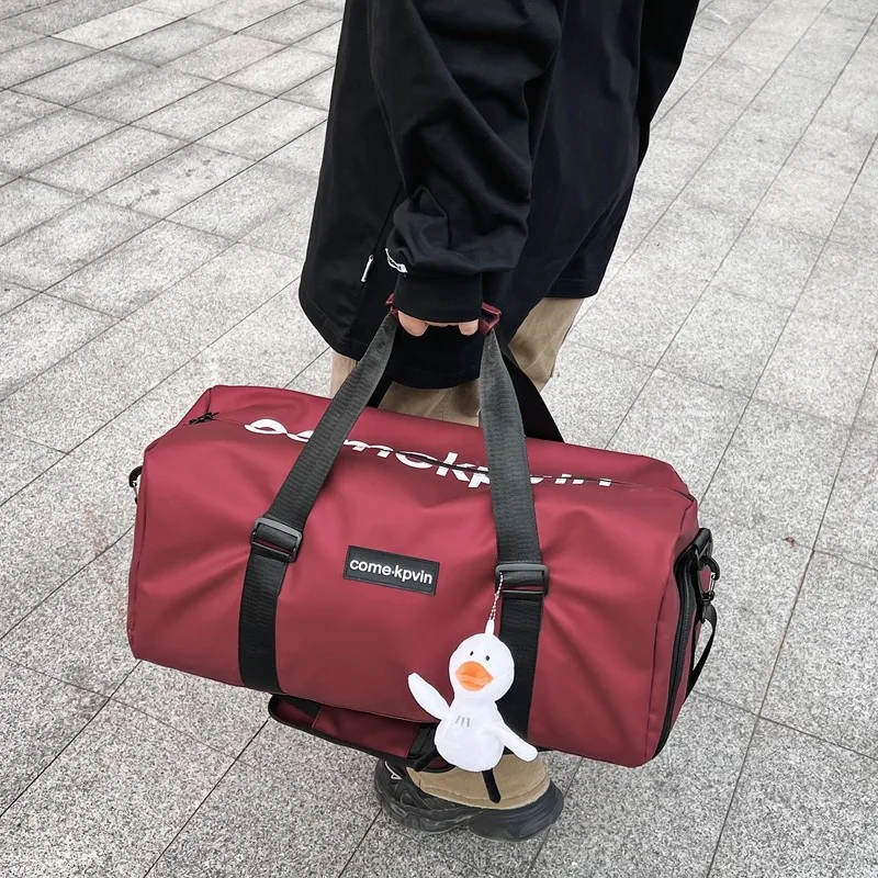 Sac de voyage de grande capacité pour hommes et femmes, sac à main d'affaires de luxe pour étudiants, sacs de bagages étanches pour l'école, nouveau