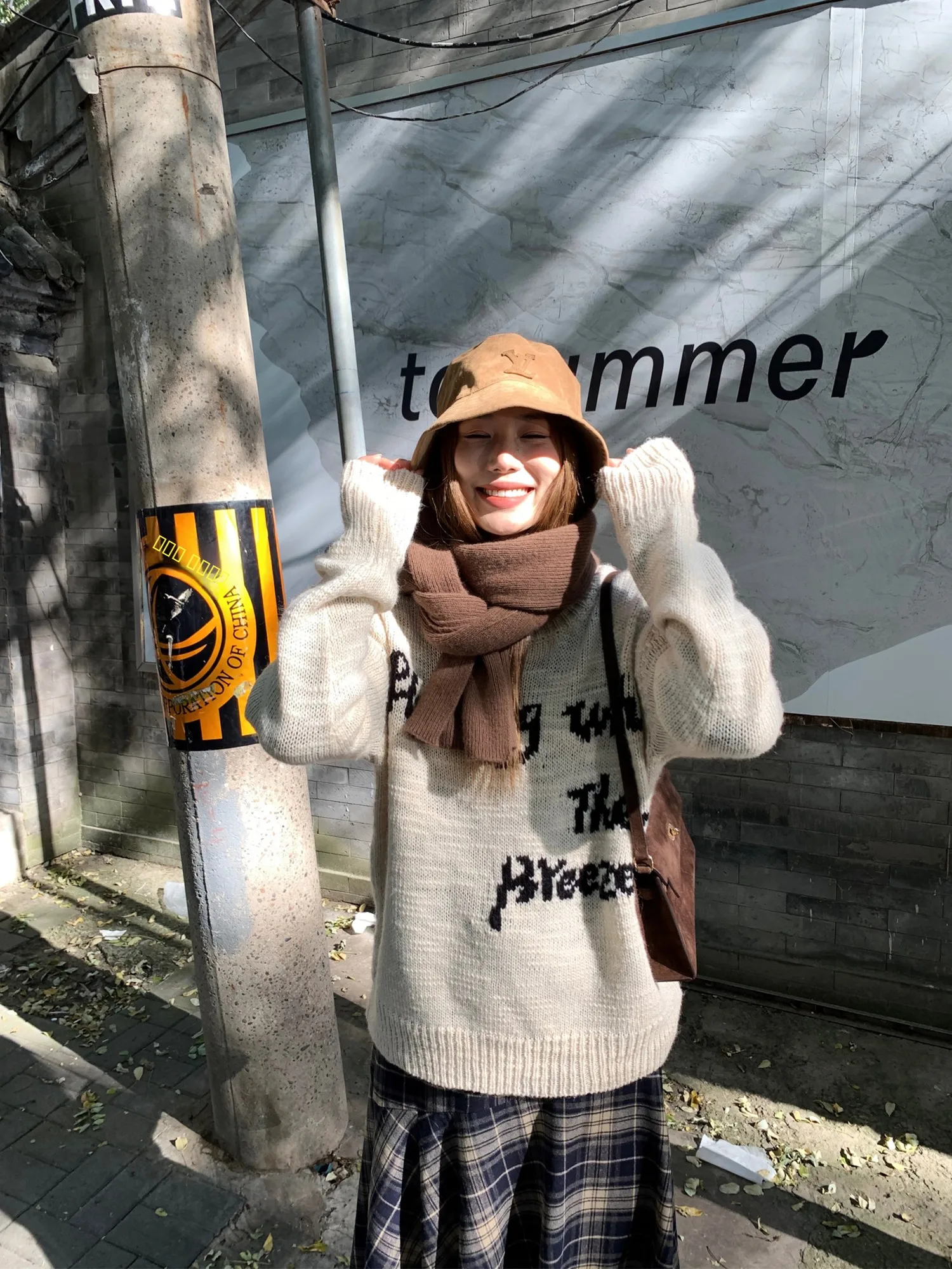 

Женский свитер Britney Little Lady из мягкой хлопковой ткани с цветочным узором и вышивкой букв, теплый, осенне-зимний