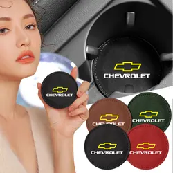 2Pcs Car Coaster Non-Slip Mat Holder Water Cup Anti-Slip Bottle Cup Pad For Chevrolet Cruze Captiva Trax Malibu Tahoe Equinox