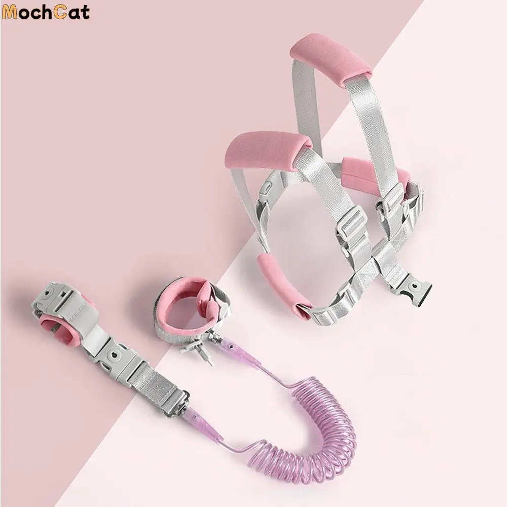 

Anti Lost Non-slip Traveling Long Belt Toddlers Harness Baby Walker Safety Helper Kids Walker Assistant Strap Child Leashes