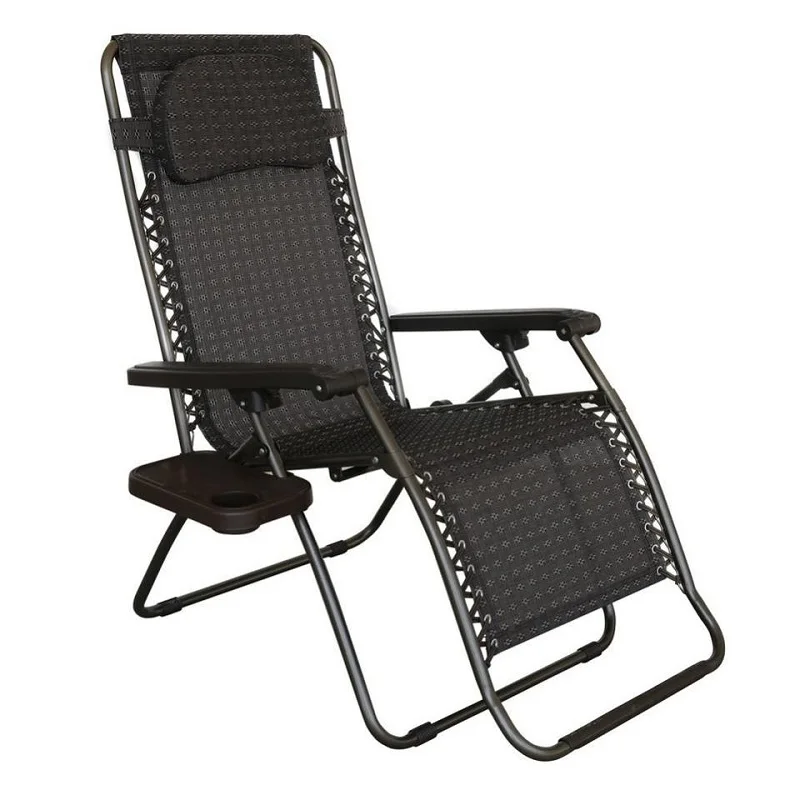 High Quality Beach Chair recliner Chair Sun lounger with Cup holder