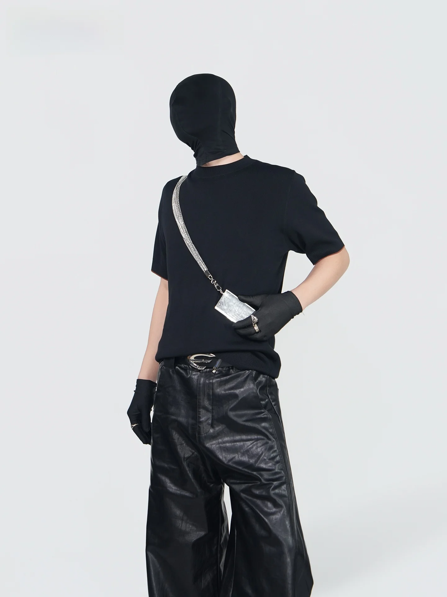 

Мужская футболка VE2 Cleanfit с коротким рукавом, эластичная, из трикотажа, без катышков, модная, в городском стиле, с круглым вырезом, базовая модель