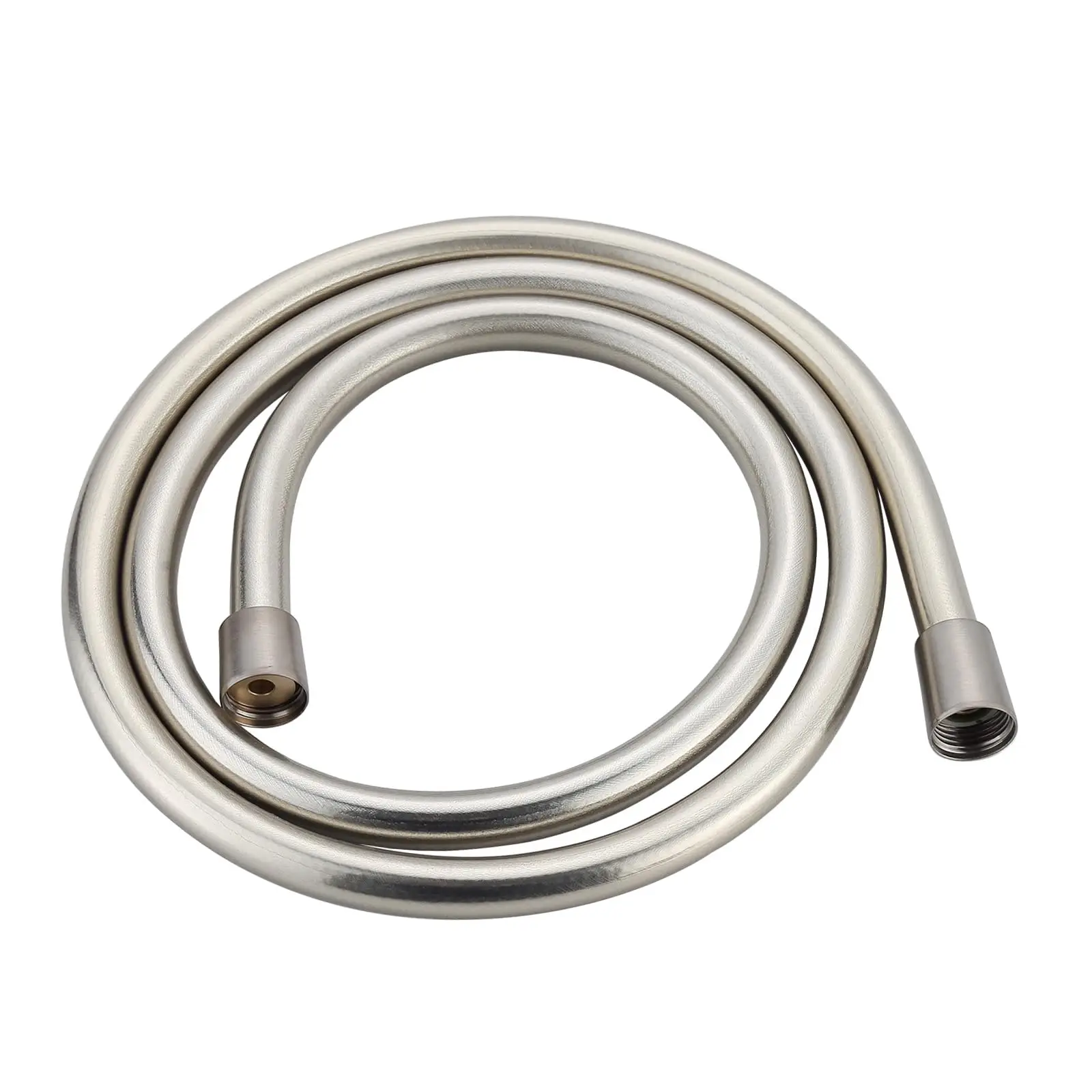 

63 Inch Handheld Shower Hose Universal G1/2 Thread Polished Nickel