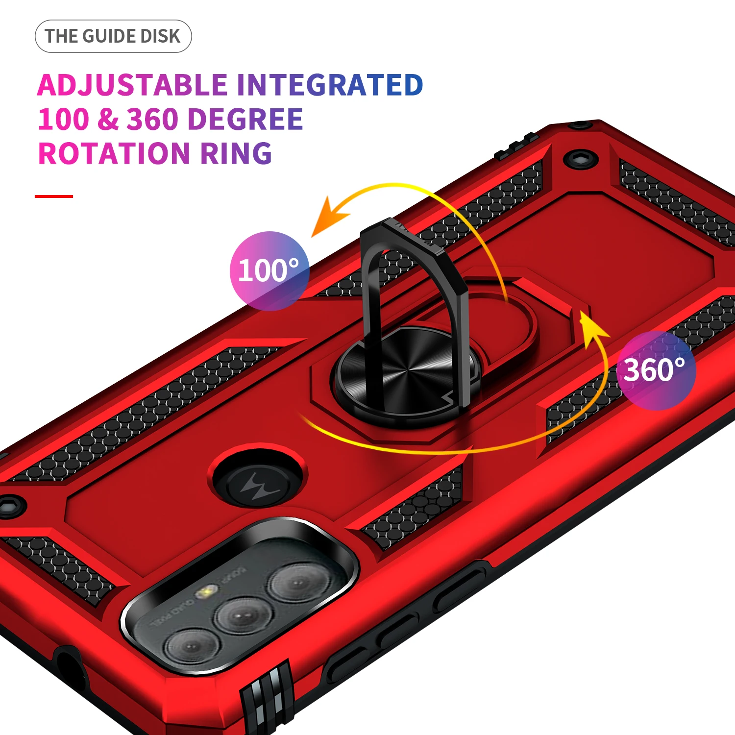 JSFS Military Grade Drop Proof Protection Cover With Kickstand For MOTO  G Power G Stylus G Play 2021 2022 2023 4G 5G Case