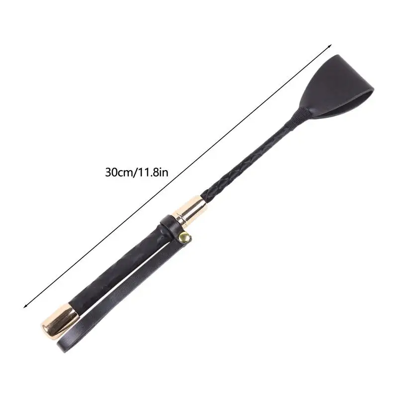 30/45/54CM Riding Crop PU kulit kuda tanaman kuda cambuk Double Slapper kuda cambuk dengan equestrianisme untuk kuda alat balap