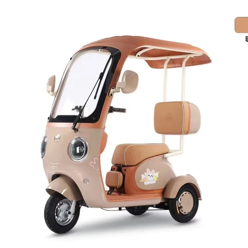 

Adults Electric Tricycle Scooter with 60v Motor Open Body Type for Passenger Use