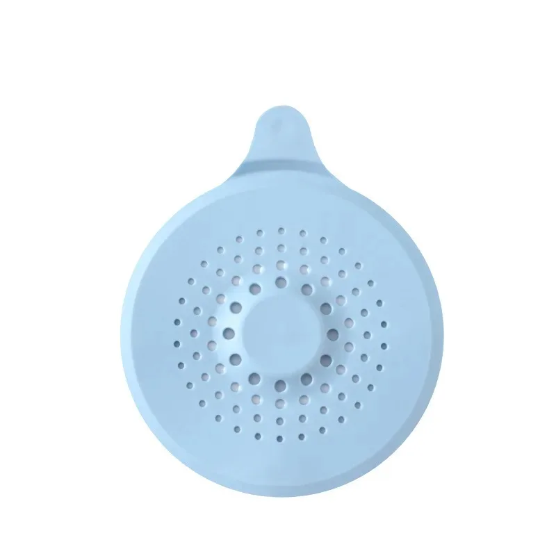 

Sink anti clogging silicone floor drain cover, bathroom drain outlet, hair anti clogging filter, drain outlet filter mesh