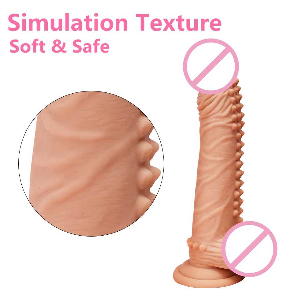 Yeain Realistische Dildo Huid Gevoel Seksspeeltje Voor Vrouwen Vrouwelijke Masturbator Anale Volwassen Product Realistische Dildo 'S Plezier Voor Vrouwen