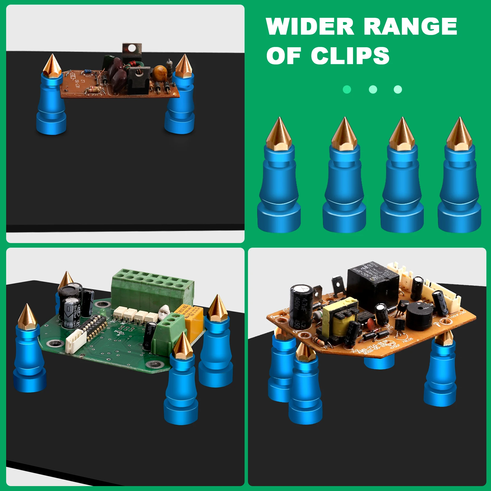 Magnetic Helping Hands with Board Holders Alligator Clips and Flexible Goosenecks Soldering Station Electronic Repair Tool