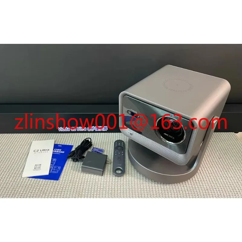 Vidda C2  Ultra 3000 lm 4K UHD Triple Laser DLP Smart Mini Projector Portable 4k Tri-color Laser Beamer C2S C2Pro