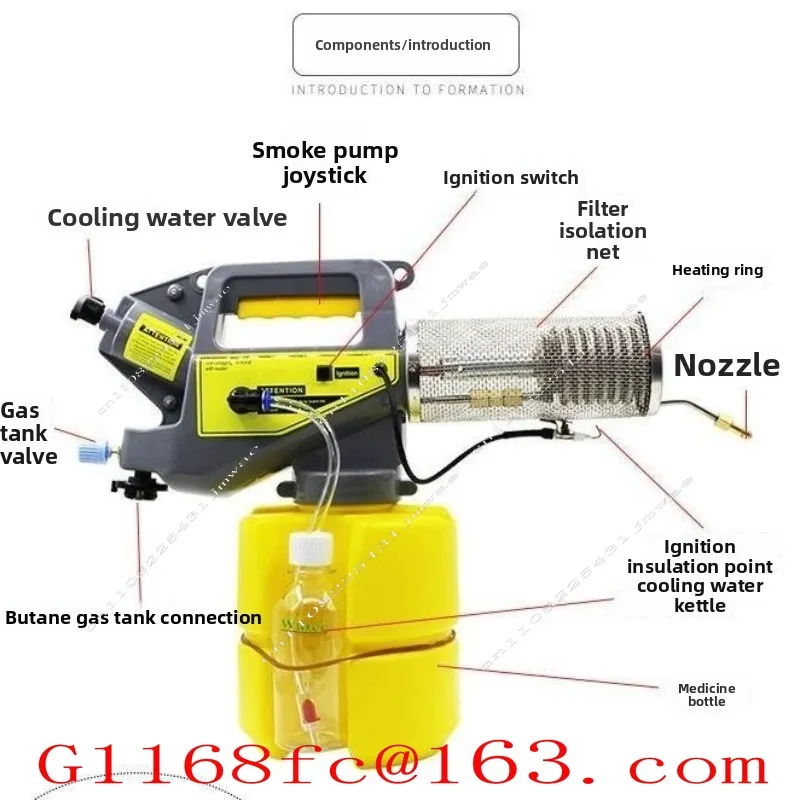 2.5L Portable Small Household Epidemic Prevention Spray