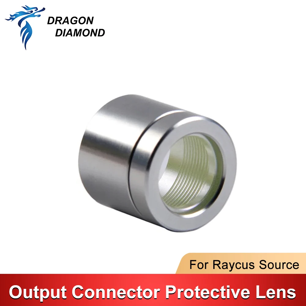 Original 0-6KW Raycus Output Connector Protective Lens Group QBH Proterctive Windows for Raycus Fiber Cutting Laser Source Cable