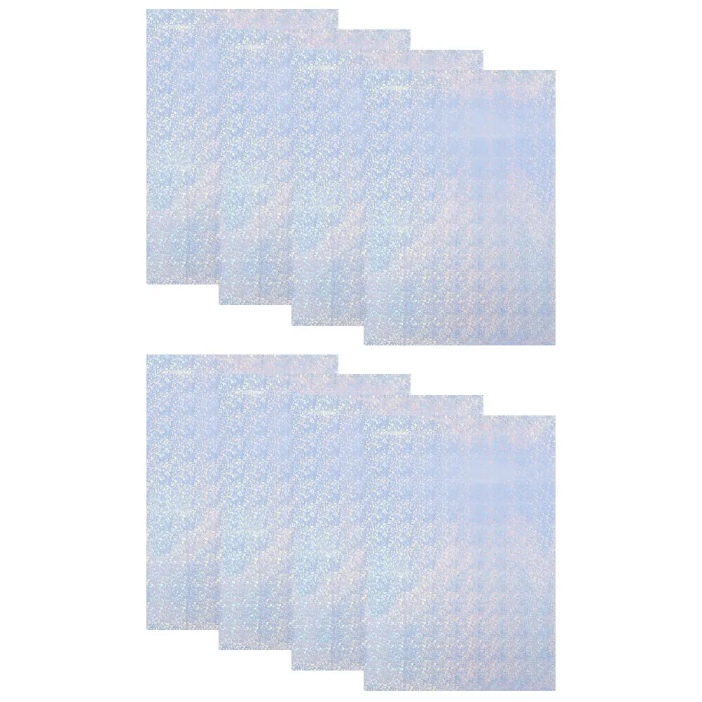 8pcs Waterproof Photo Paper A4 7 Colors Printing Sheets for Printer Smooth Surface Oil Resistant Copy Paper