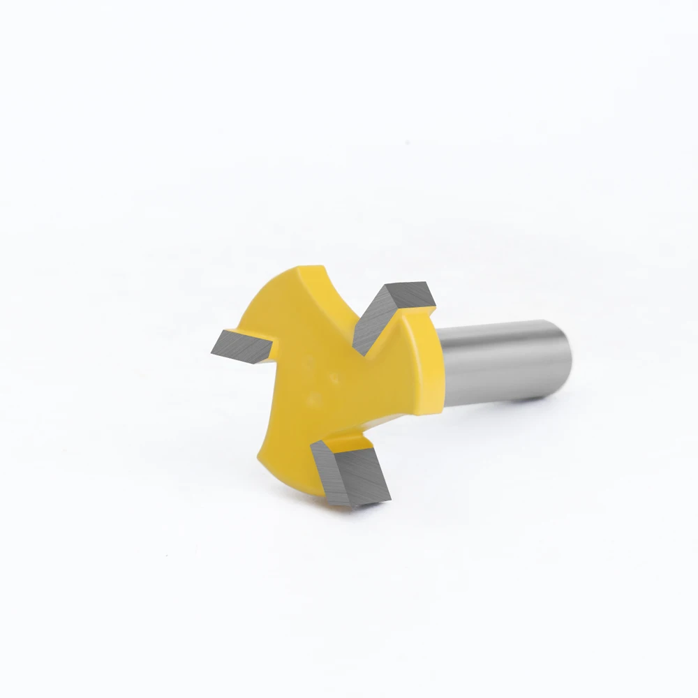 Imagem -05 - Lavie-straight Edge T-slot Router Bit Fresadora Punho de Corte para Madeira Carpintaria mm Haste Dentes 1pc