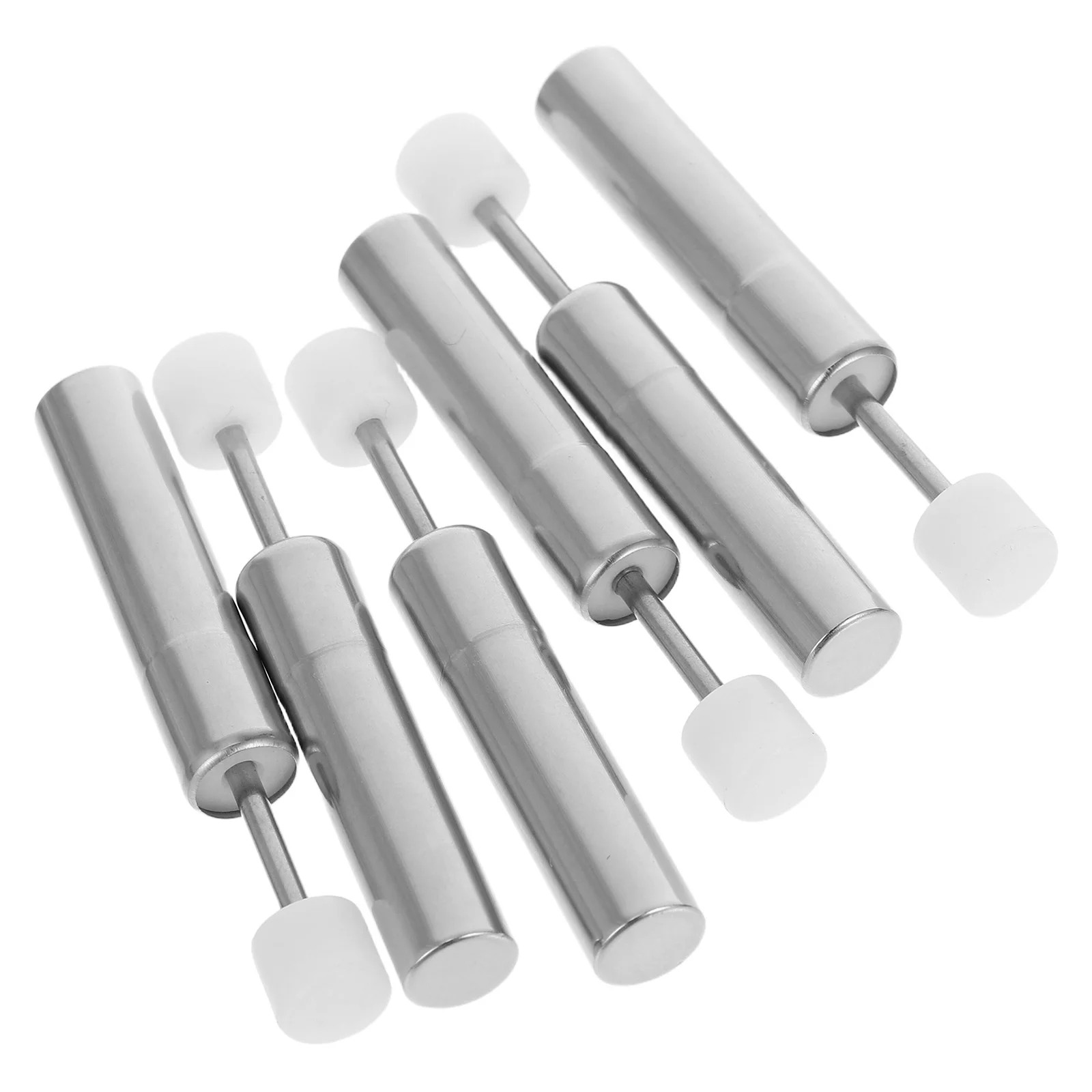 

6Pcs Soft Close Wastebasket Damper Metal Garbage Can Lid Shock Absorber Replacement Piston Parts Kitchen Trash Can Slow Closing