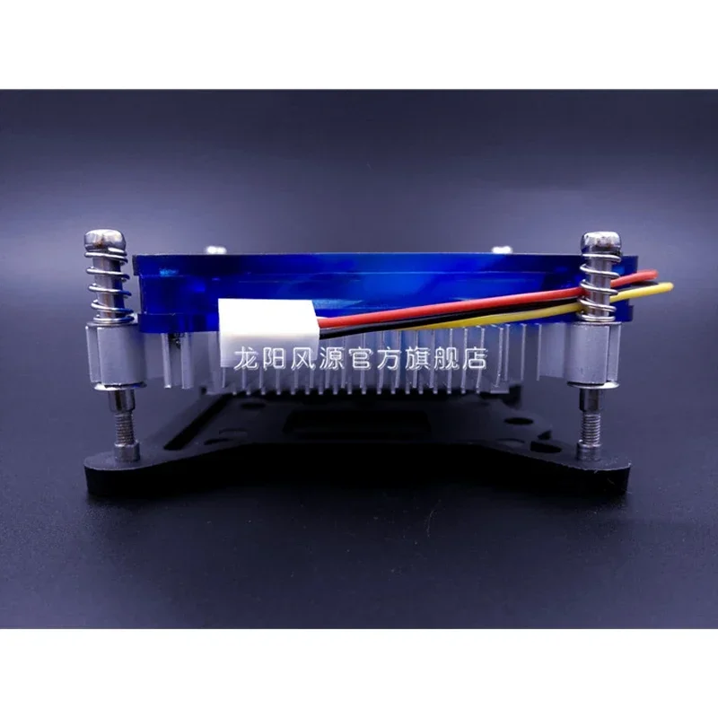 Вентилятор процессора для LGA1155 LAG1156 Кулер процессора с вентилятором 80 мм Вентилятор охлаждения процессора компьютера с 3-контактным разъемом