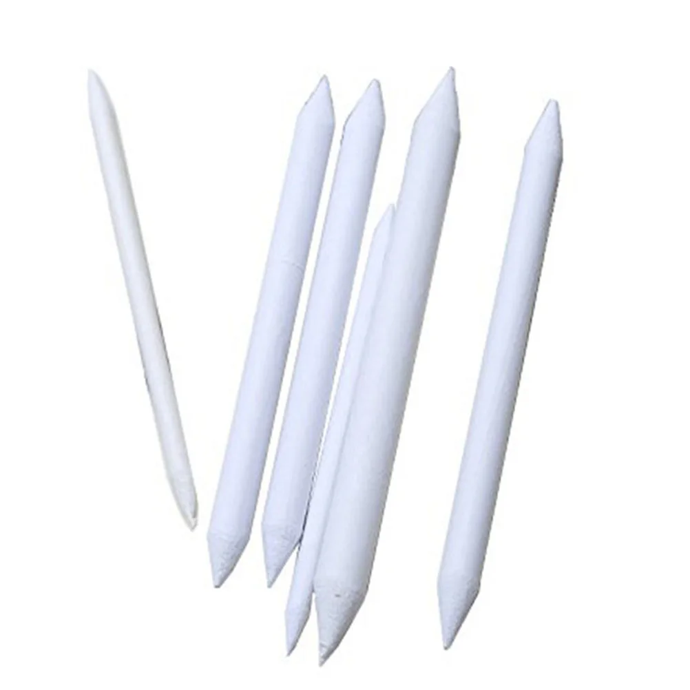 

18PCS Paper Tortillion Blending Stumps Sketch Rub Artist Drawing Tool (White) Stumps Pencil Blending Stump for Drawing