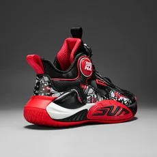 

Детские баскетбольные кроссовки, нескользящие дышащие баскетбольные тренировочные кроссовки на шнуровке, баскетбольные ботинки для мальчиков и девочек, спортивная обувь