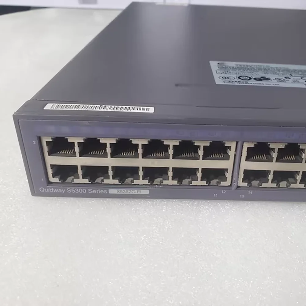 S5352C-EI 48 Port Gigabit Ethernet 2 Port 10G XFP Layer 3 Network Management Switch 100% Tested Fast Ship Perfect Work