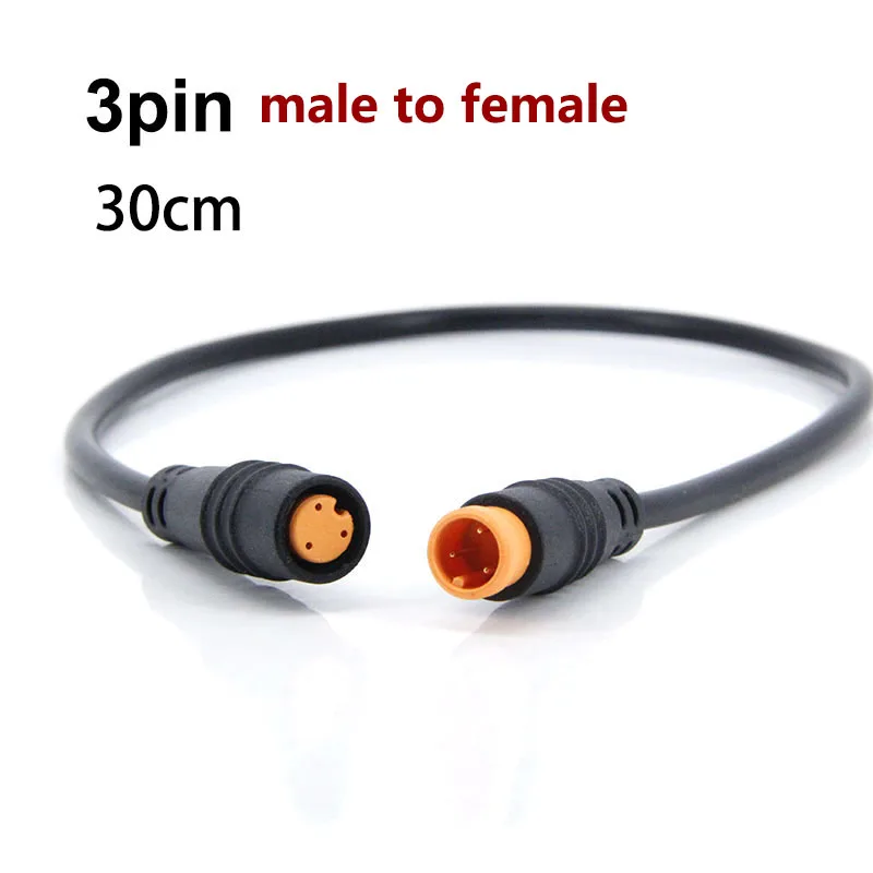 20/30 cm M8 2 3 5 Pin E-bike Sensor männlich weiblich zu männlich weiblich Ebike stecker Kabel Butt Joint Elektrische Fahrrad Wasserdichte Draht