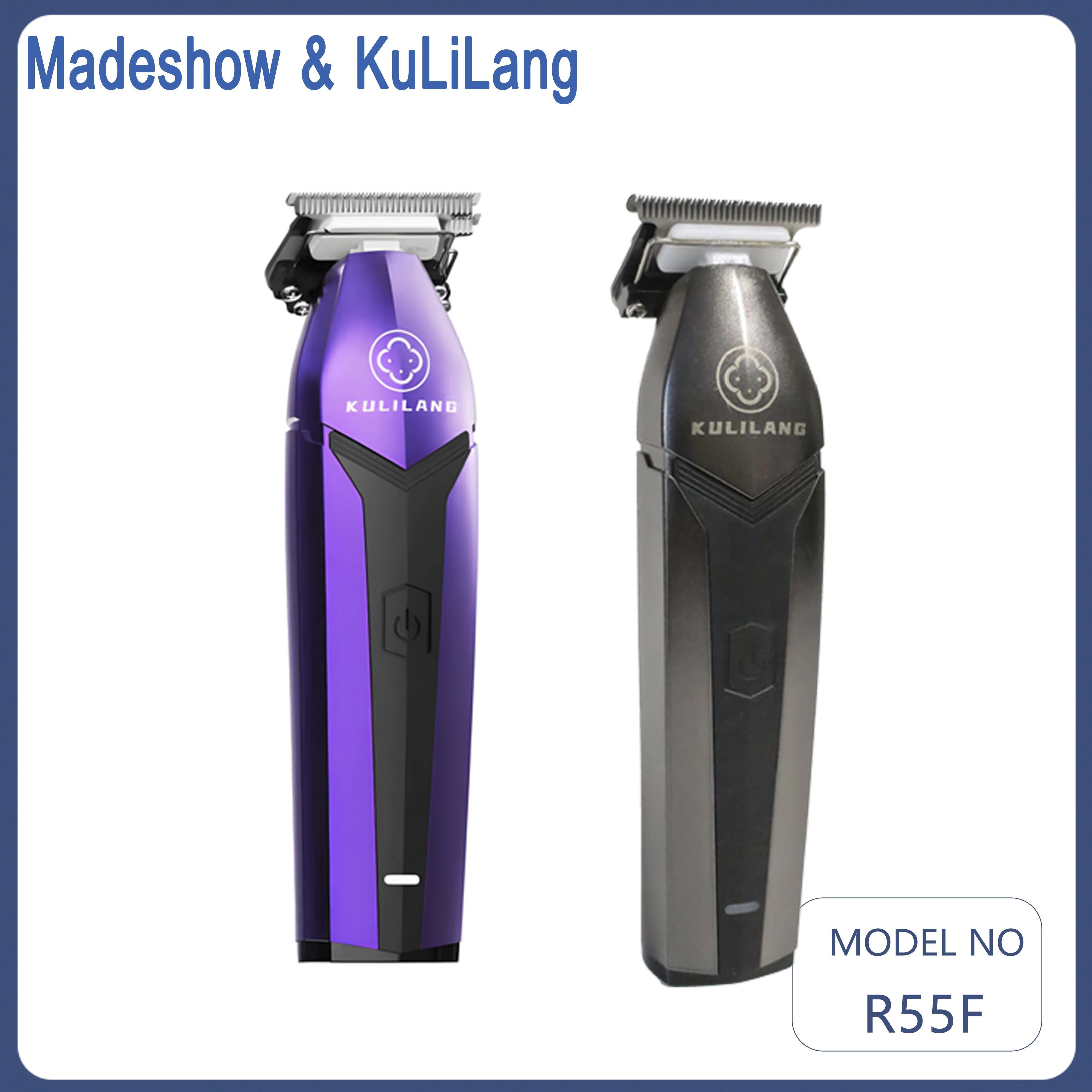 

R55F Китай заводская цена профессиональный Kulilang Salon оптовая продажа электрические беспроводные перезаряжаемые триммеры для волос в носу металлические
