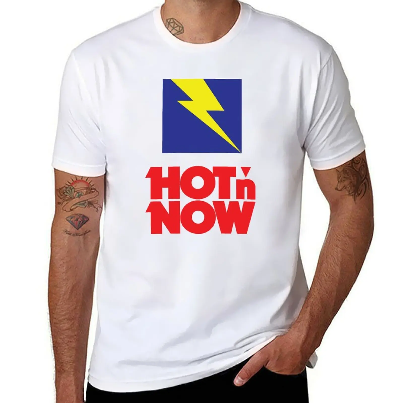 

Футболка Hot N Now, мужская футболка, дизайнерская футболка, персонализированная футболка