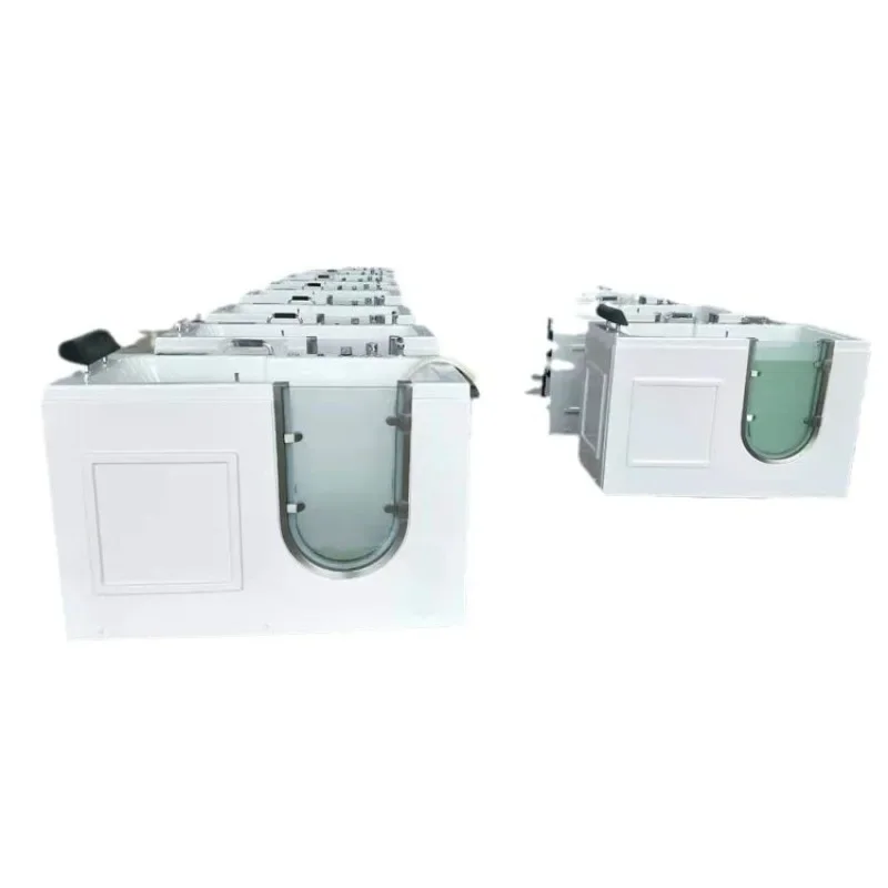 

The elderly walk-in door bathtub disabled accessible acrylic small volume seat bath bath Foshan