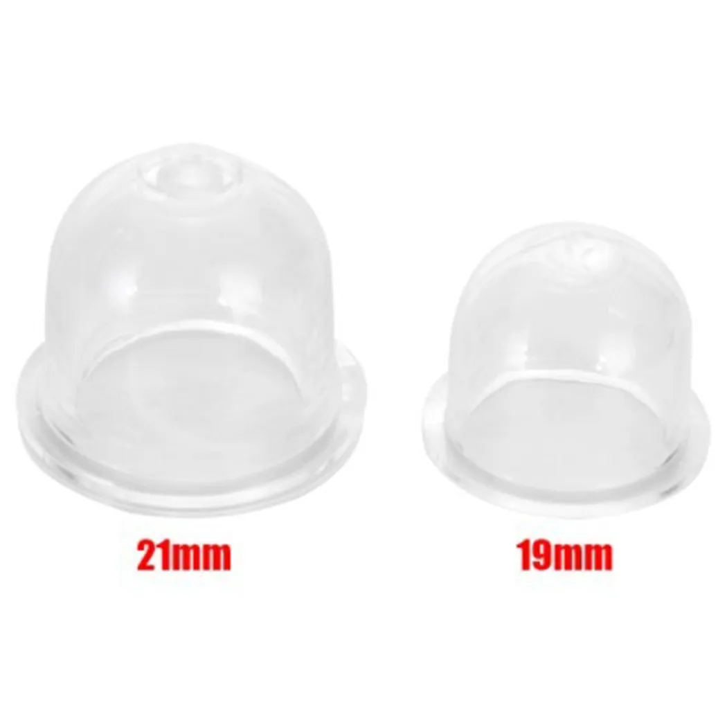 Primer de combustível lâmpadas trimmer hedge primer plástico profissional lâmpadas serras para substituição do ventilador transparente