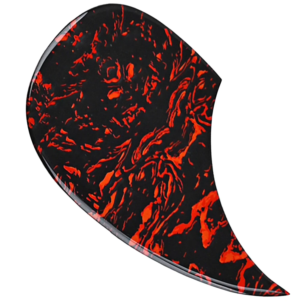 Guitar Pickguard Protective Sticker Pickguards Impact Protection Plate for Acoustic Accessory Folk Parts Scratch Scrapper